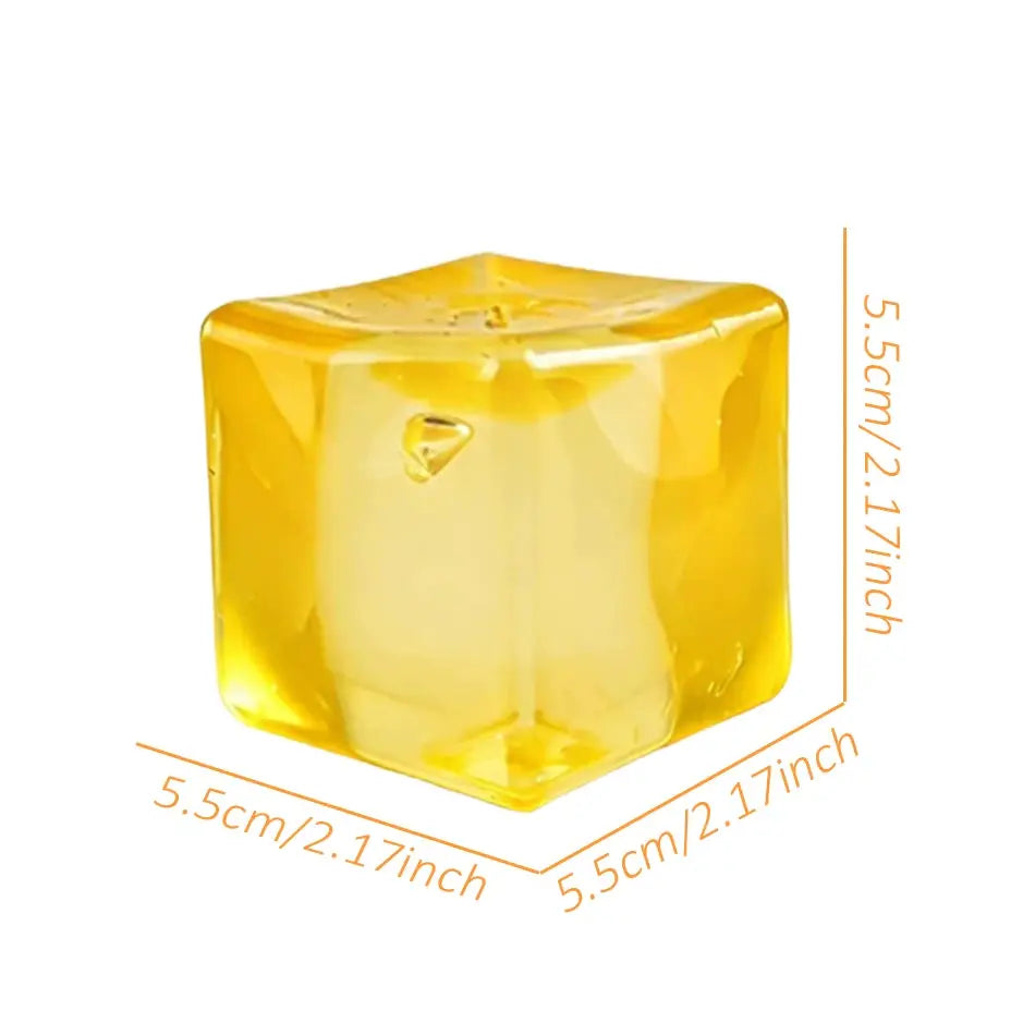 Nee Doh Nice Cube Cute Bear Maltose Stress Relief Toy That Relieves Anxiety Relax And Grip Desktop Decorative Gift Box