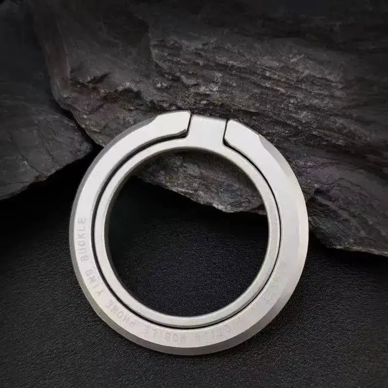 MagSafeGrip Magnetic Phone Ring Holder for iPhone Adjustable Aluminum Ring Bracket for MagSafe Accessories