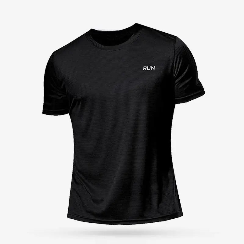 Mens Quick Dry Sport T Shirt For Running Soccer Gym Moisture Wicking Fitness Tee