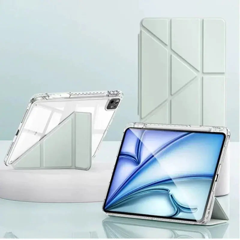Y Fold Magnetic Case For iPad Universal Fit For A19 2026 A16 2025 Air 5 4 Air 11 13 Pro 12.9 11 10.9 10.5 10.2 9.7 Inch