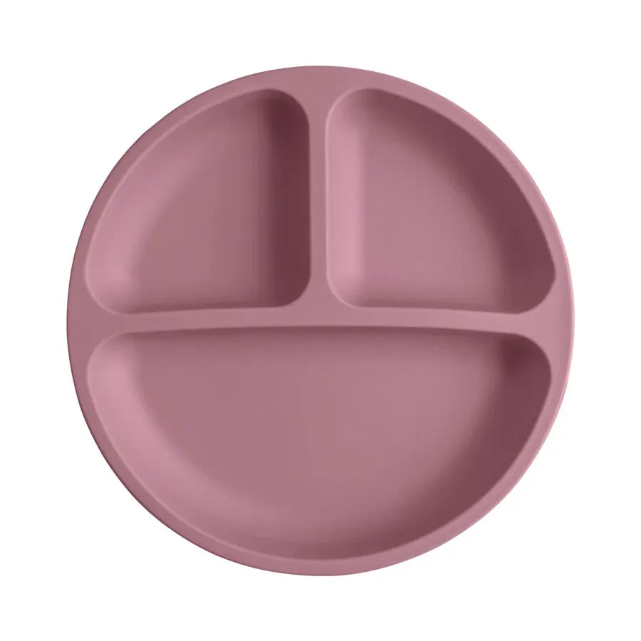 Silicone Suction Plate For Babies BPA Free Toddler Dining Dish With Suction Base Non Slip Tableware Kids Feeding Bowl
