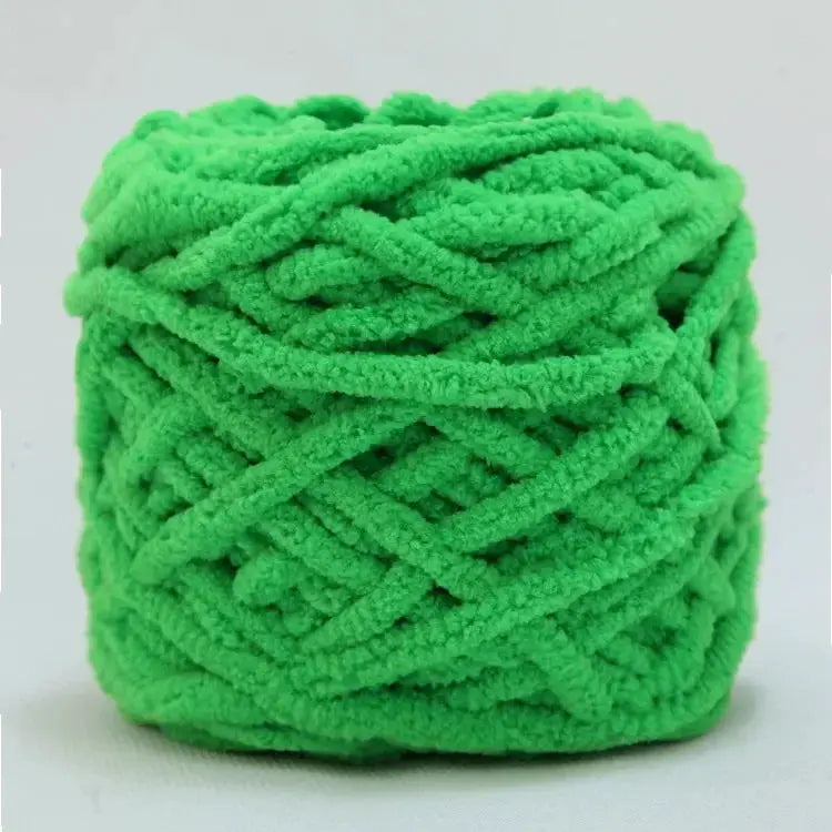 100g Chenille Knitting Yarn Ice Strip Line Cotton For Hand Knitting Scarf Thick Wool Wholesale