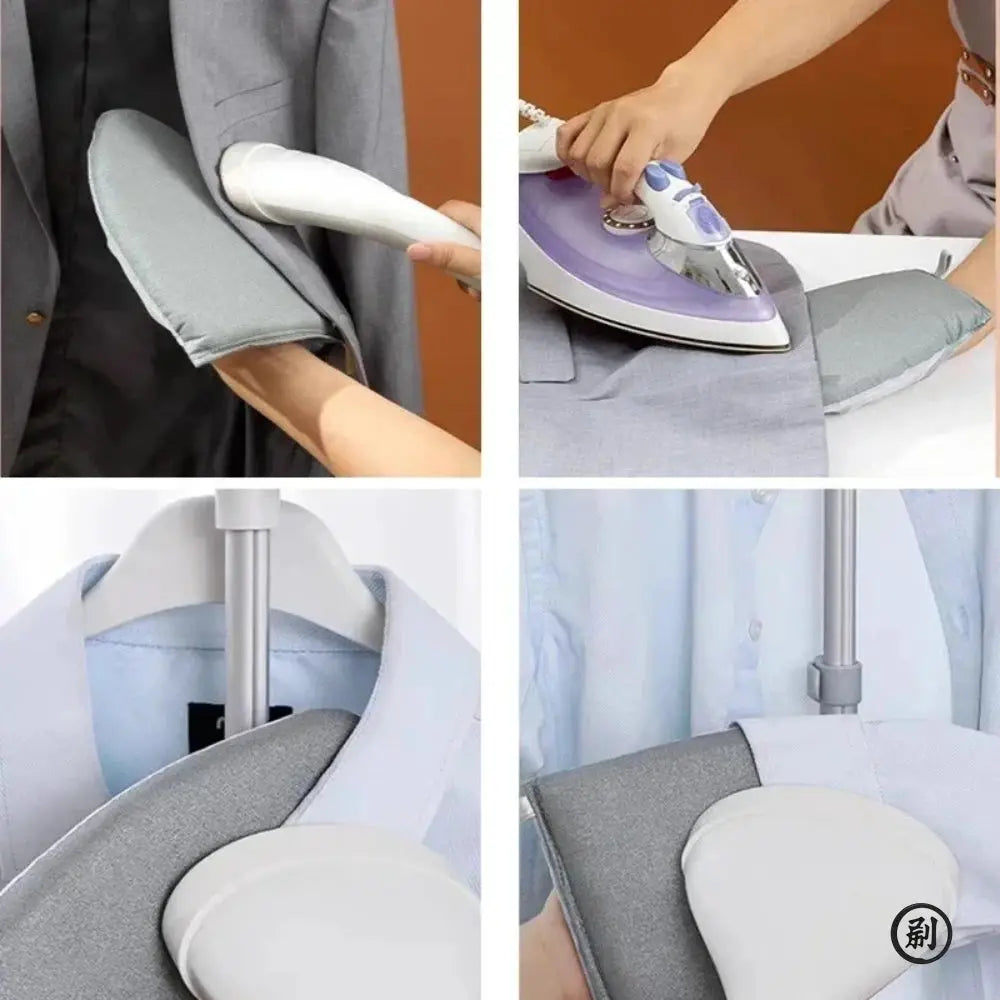 Fabric Handheld Ironing Board Glove Insulated For Safe Pressing Of Sleeves And Collars