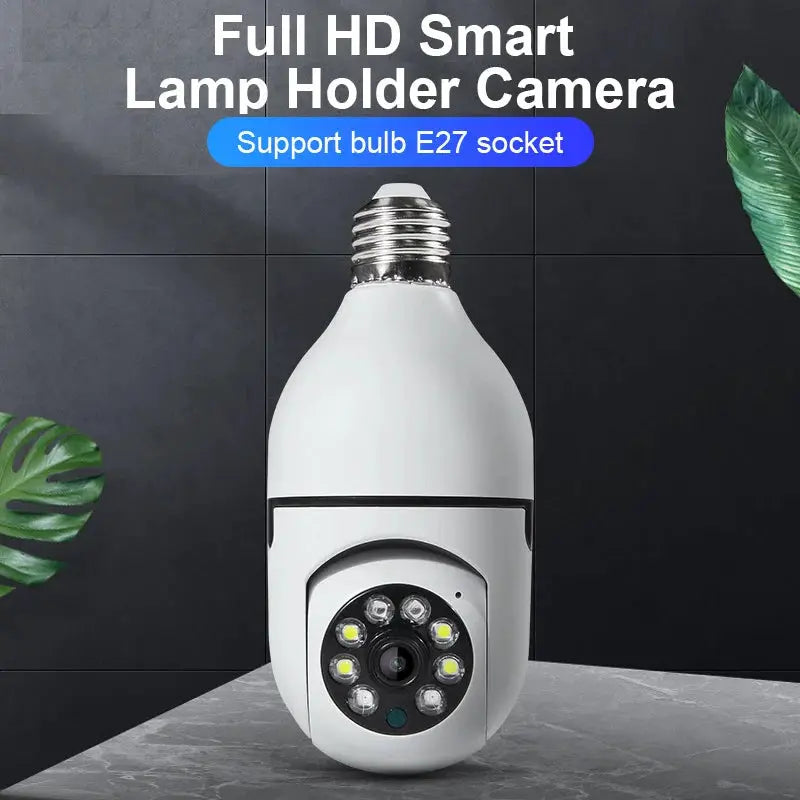 E27 bulb surveillance camera by Simples Market, 1080P HD with night vision and WiFi
