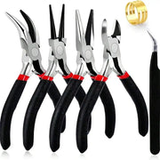 4 Pack Jewelry Pliers Set With Needle Nose Pliers Chain Nose Pliers And Round Nose Pliers For Jewelry Making