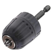 Keyless Drill Chuck Converter 3/8-24 UNF Thread Quick Change Adapter With 1/4 Inch Hex Shank