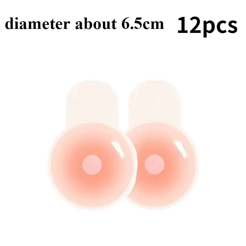 Reusable Silicone Nipple Covers For Women Soft Nipple Pasties Breast Petals Invisible Under Clothing Strapless Bra