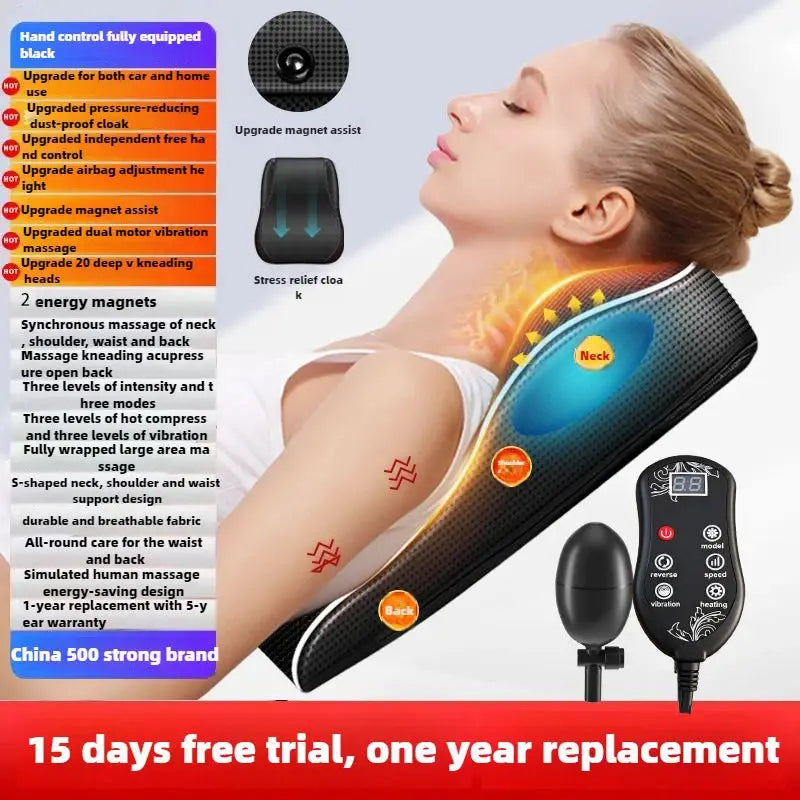 Simples Market neck massager with heating and vibrating shiatsu for neck relief