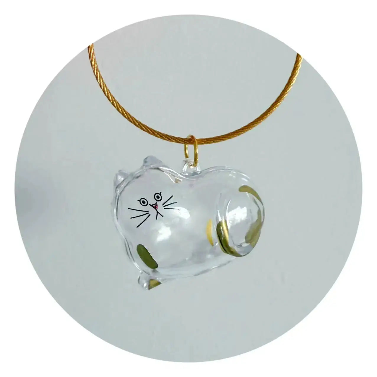 Dog Hair Storage Keychain Transparent Dog Cat Shape Memorial Pendant Handmade Resin Pet Keepsake Gift