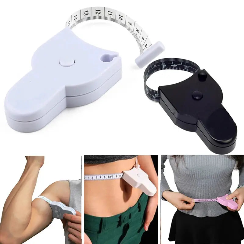 Self Tightening Body Measuring Tape Ruler 150cm 60 Inch Sewing Tailor Dressmaking Measure