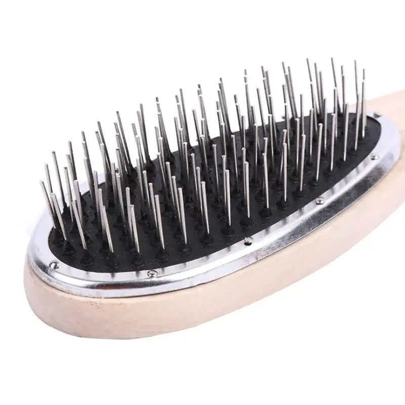 Professional Wig Brush Anti Static Steel Comb For Tangles Hair Extensions And Training 2030
