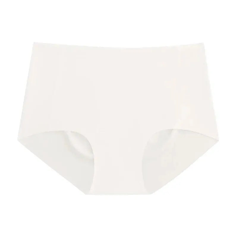 SUJIIN women's seamless cotton crotch panties, white briefs by Simples Market