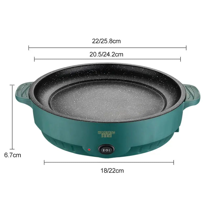 BALASHOV Electric Multi Cooker Frying Pan Household 220V Nonstick Cooking Machine For Frying Steak Fish Omelette