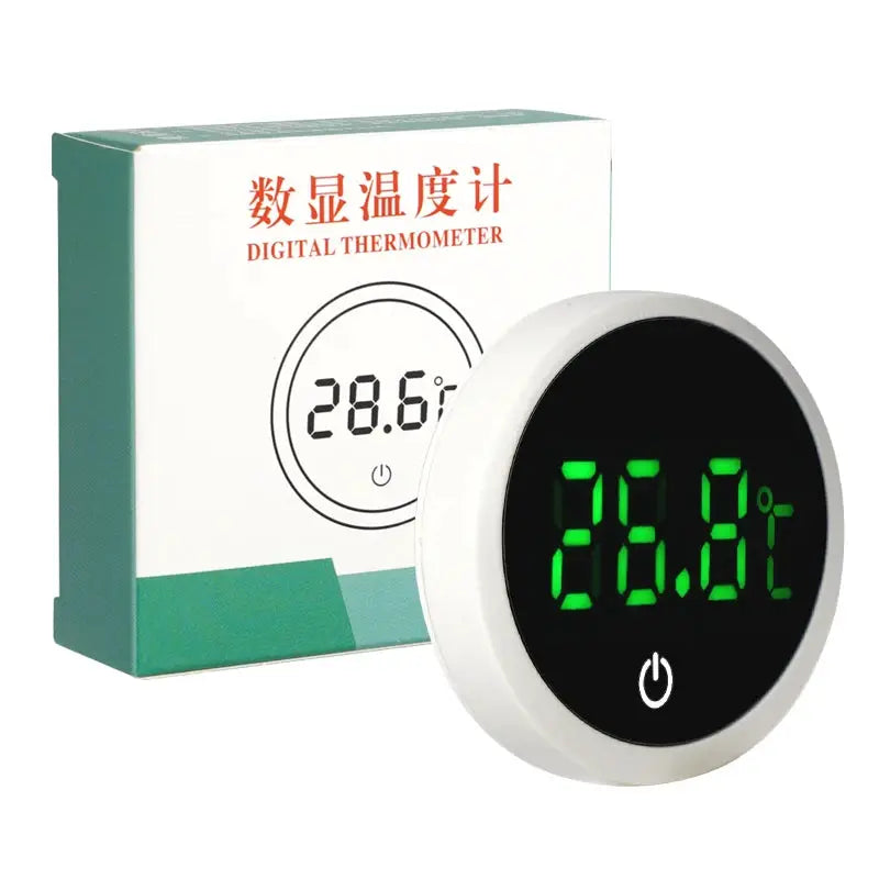 Self Adhesive LCD Digital Aquarium Thermometer For Fish Tank And Terrarium With Large Screen Temperature Meter Wireless
