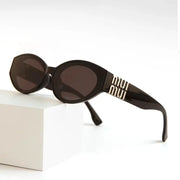 Glamour Oval Designer Sunglasses Unisex Luxury Shades With UV400 Protection And Durable Polycarbonate Frames