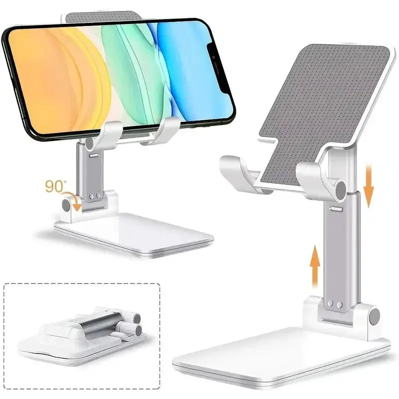 Universal Desktop Phone And Tablet Holder Stand Adjustable For iPhone iPad Xiaomi And More