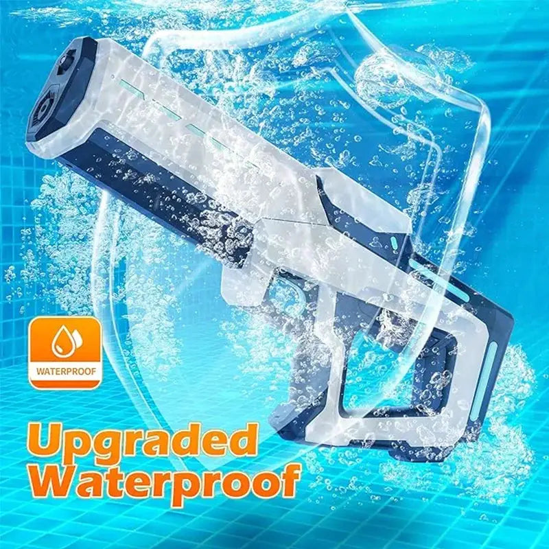 Electric Water Gun For Adults And Kids Powerful Automatic Water Blaster With Suction For Summer Beach Battles