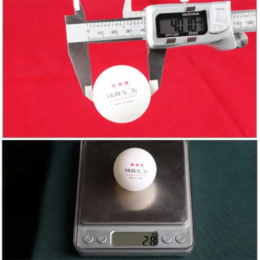 Huieson 3 Star Ping Pong Balls 50 To 100 Pieces ABS 40 Plus New Material Competition Table Tennis Balls