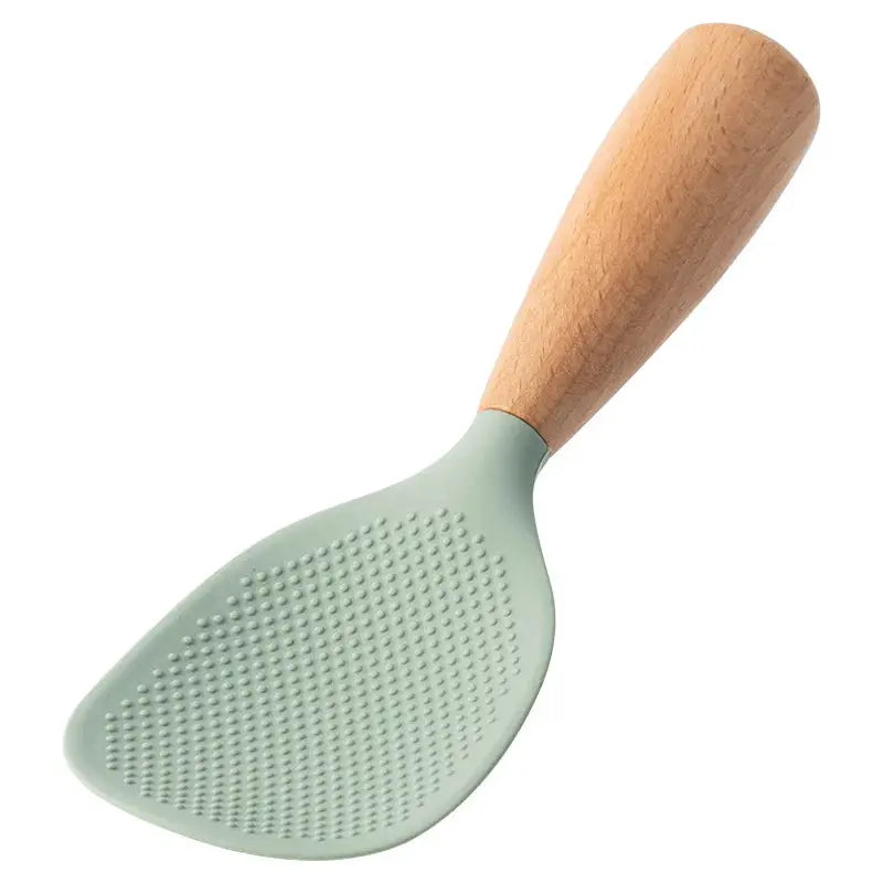 Silicone Cooking Spoon Nonstick Anti Scalding High Temperature Resistant Durable Kitchen Utensil