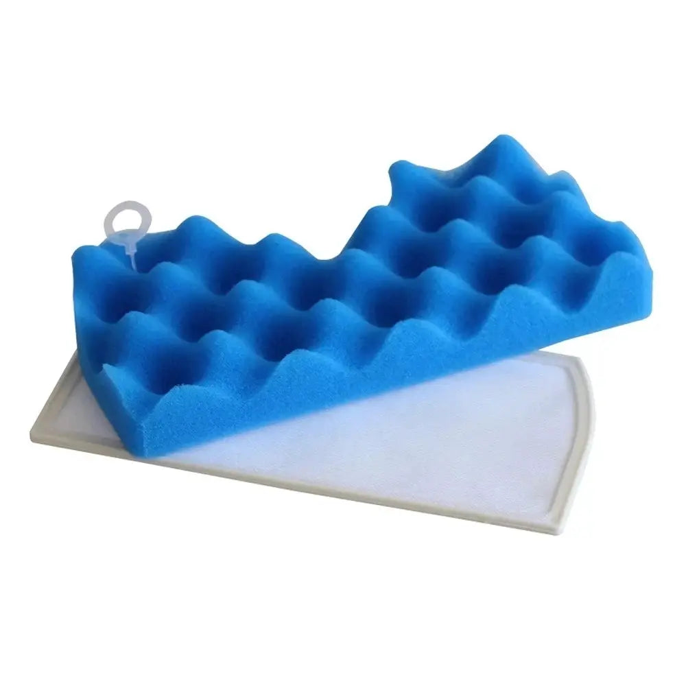 Blue sponge filter with white dust HEPA filter for Samsung vacuum cleaners