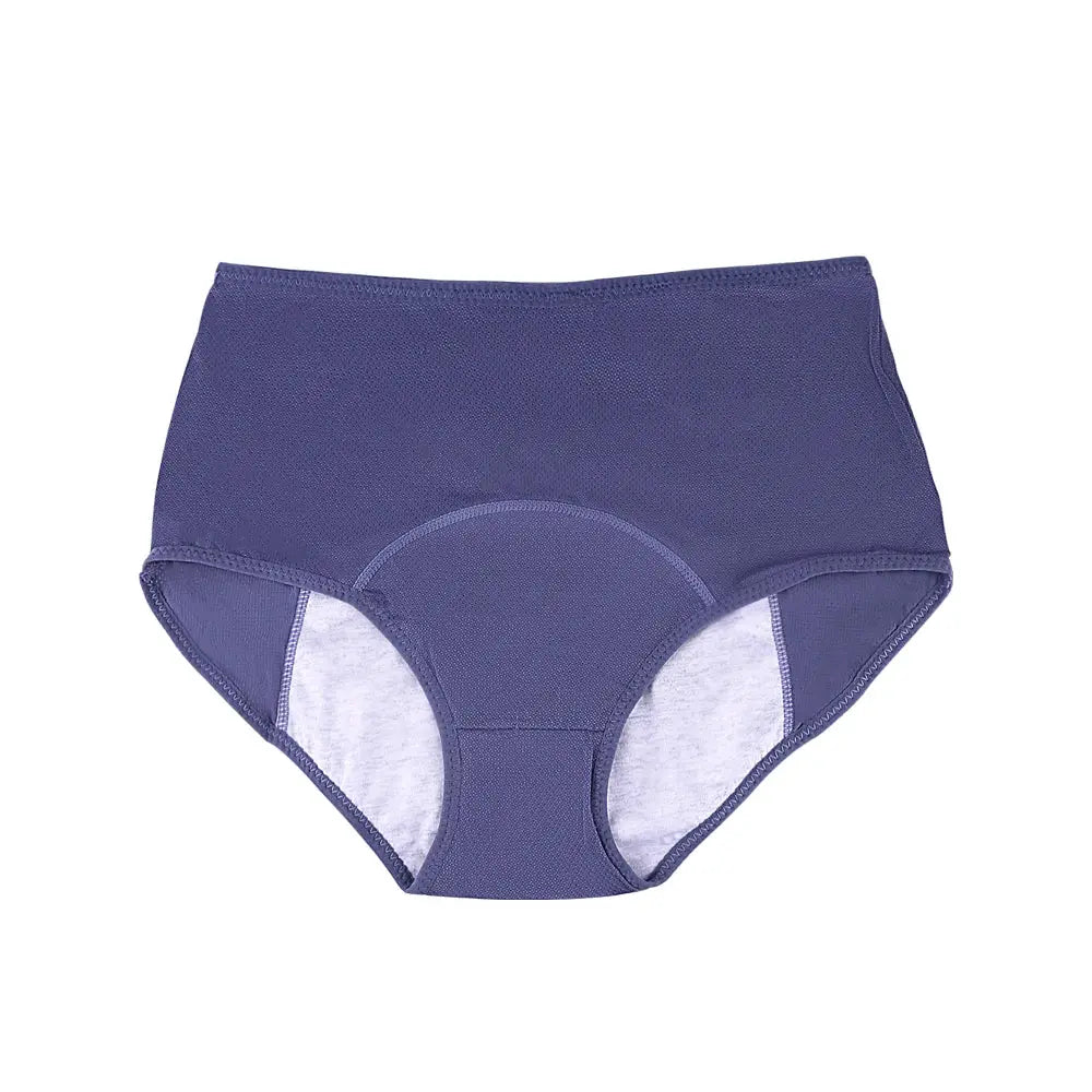 Simples Market purple high-waist menstrual leak-proof panties for women