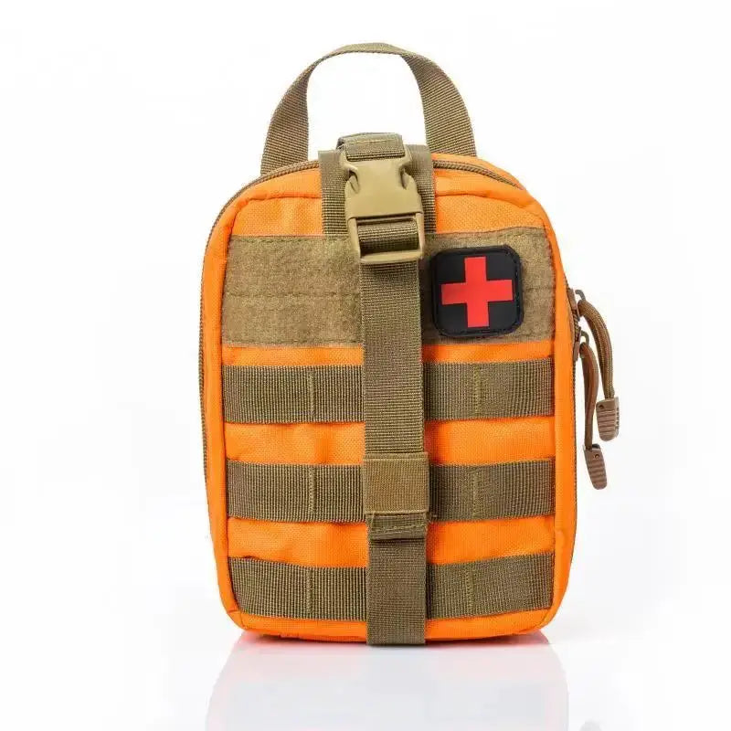 Outdoor Tactical First Aid Kit For Camping Hiking Hunting Mountaineering Emergency Survival Gear