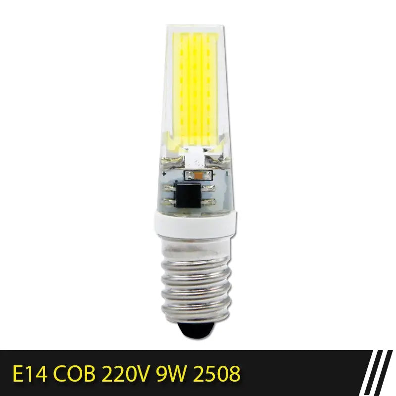 G4 LED COB Lamp Dimmable 6W 9W Bulb E14 AC DC 12V 220V G9 Spotlight For Chandelier Lighting Replace Halogen