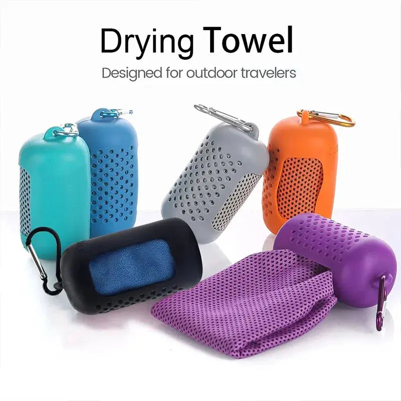 Outdoor Microfiber Quick Dry Ice Towel For Sports Cooling And Fitness Camping Portable Breathable Sweat Wicking Towel