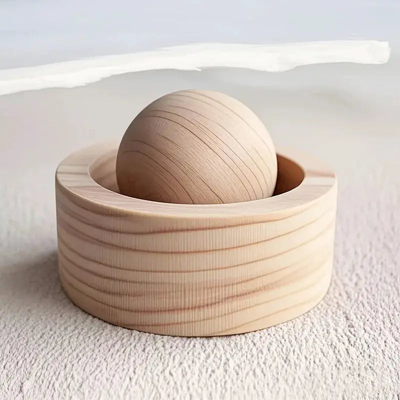 Wooden Mini Essential Oil Diffuser Car And Home Cute Natural Fragrance Diffuser For Bedroom Living Room Bathroom