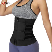 Qtree Plus Size Waist Trainer For Women Sports Girdle Corset Slimming Belt Firm Tummy Control Waist Shaping