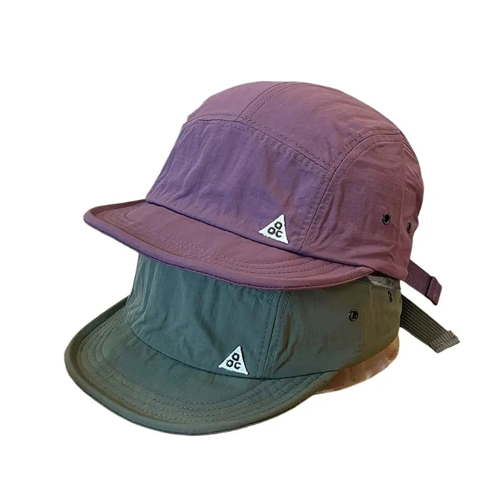 Unisex Outdoor Quick Dry Baseball Cap Short Brim Sun Hat for Men and Women Casual Street Style