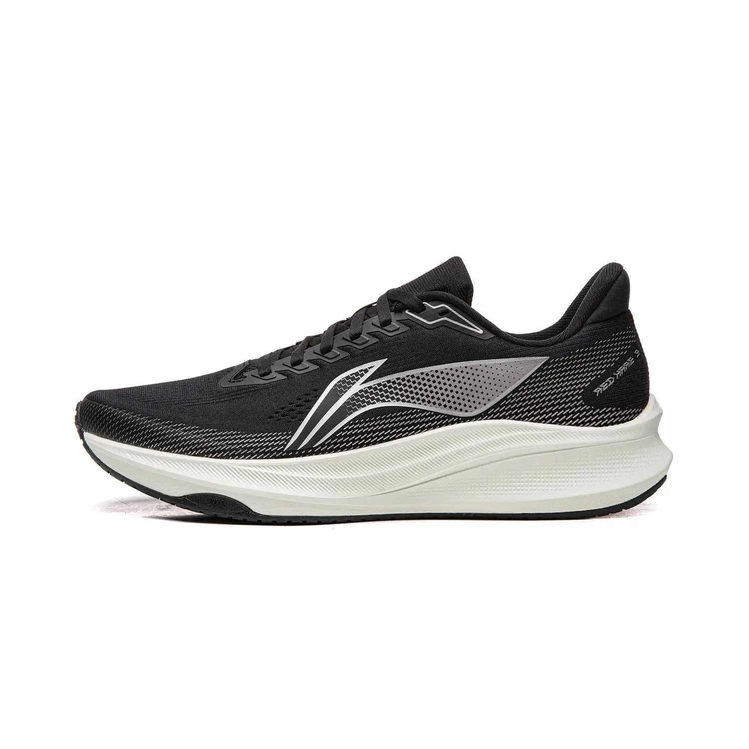 Li-Ning RED HARE 9 men's running shoes, black with white sole, training sneakers