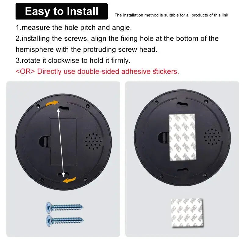 1 Piece Dummy Fake Camera With LED Red Light Battery Operated No Wiring Required Indoor Outdoor Dome Security Camera