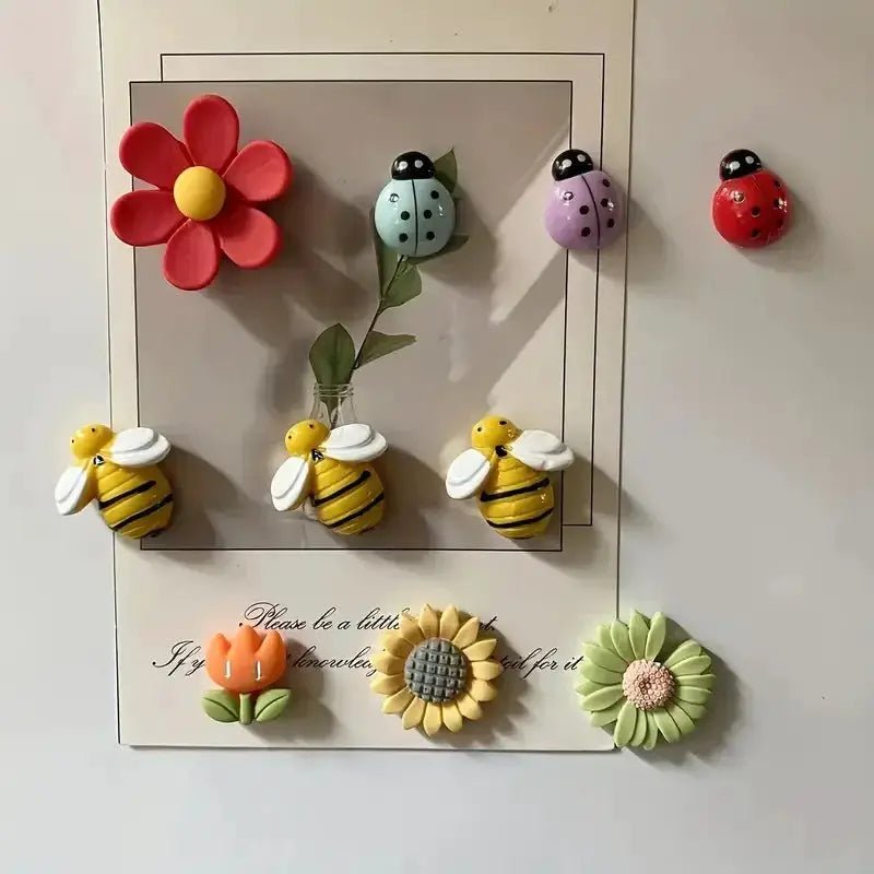 10 Pieces Adorable Refrigerator Magnets Durable And Strong Hold For Kitchen Office Home Decor Mothers Day Gift - Simples Market