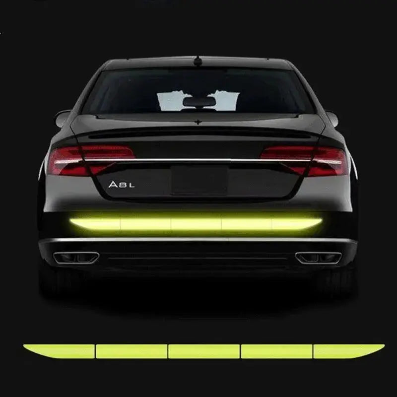 Reflective Warning Tape Car Sticker Anti Collision for Automobile Trunk Night Visibility