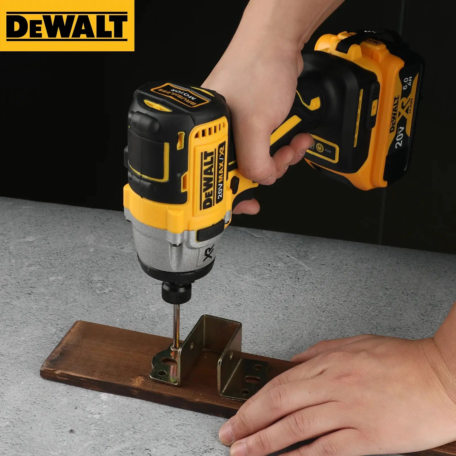 DeWalt Brushless Impact Driver DCF887 205 Nm 20V Cordless Tool With Battery Included