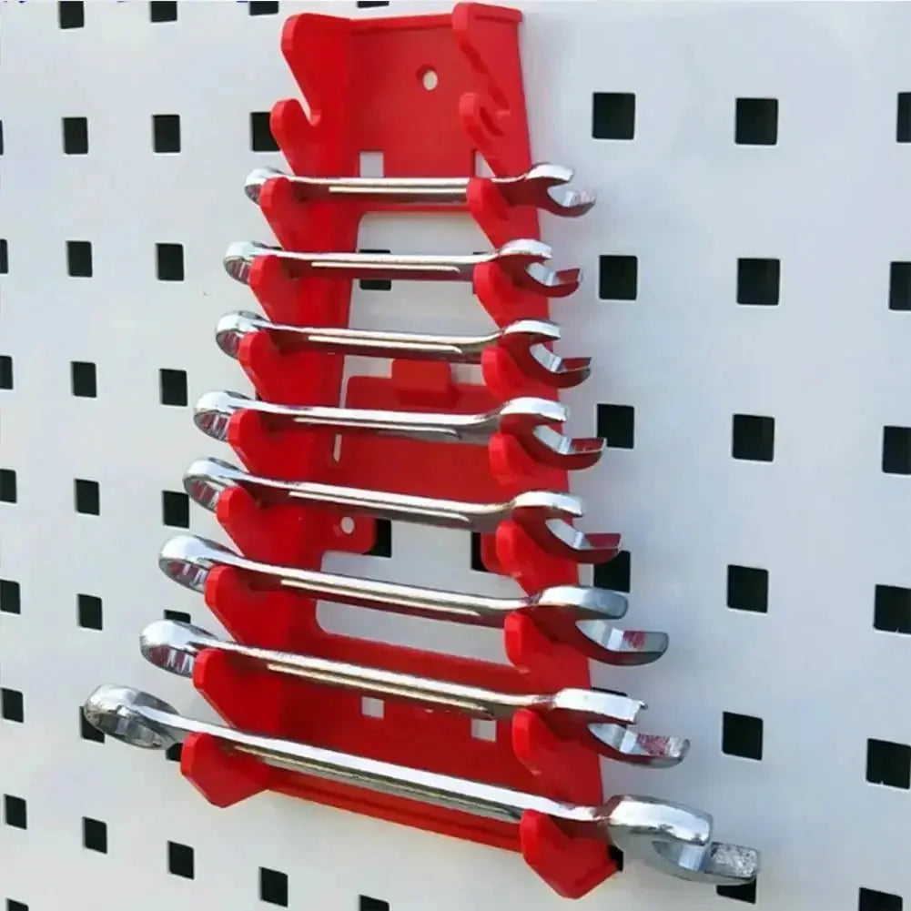 Plastic Key Organizer And Socket Tray Storage Cabinet For Keys And Small Tools Ideal For Home Or Garage Use