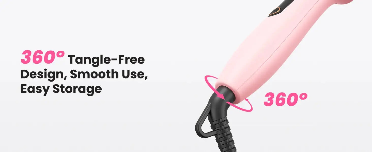 Thermal Brush Blowout Boost 1.5in heated round brush, pink, Simples Market