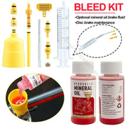 60-120ML Bicycle Brake Oil Bleed Kit For Shimano Tektro Avid MTB And Road Bikes Brake Repair Tool