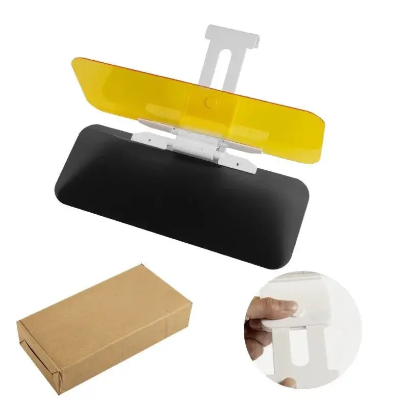 Dual Purpose Car Sun Visor Day And Night Anti Glare Extender With Night Shield And UV Protection For SUVs And Trucks
