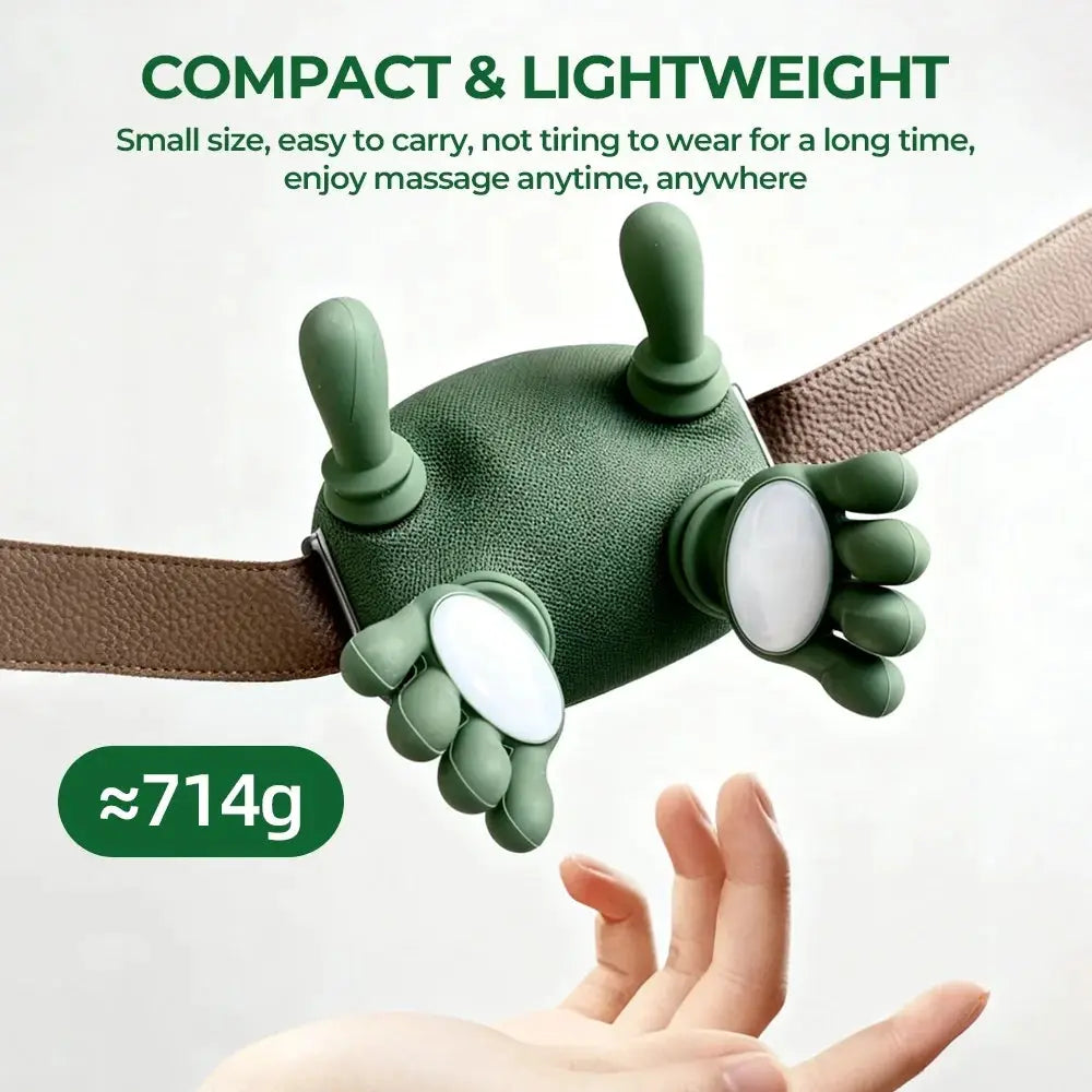 Bionic Finger Wireless Neck And Shoulder Massager With 4D Kneading And Brushless Motor For Neck Back Shoulders And Hands