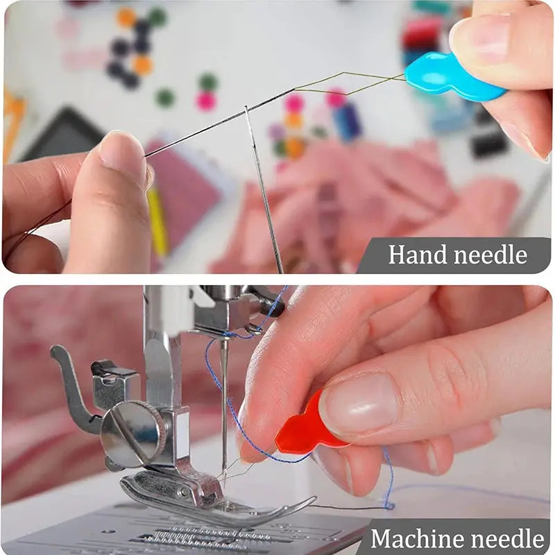 Automatic Needle Threader Device For Sewing Easy Threader Tool For Elderly 10 20 50 Pack Sewing Machine Accessories