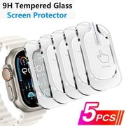 Tempered Glass for Apple Watch Ultra 1 2 3 49mm Anti-Scratch Screen Protector IWatch Ultra Seconds Installation Protective Film