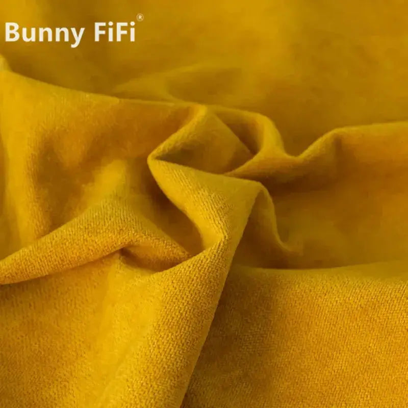 Cushion cover mustard yellow textured fabric, 45x45cm, Simples Market