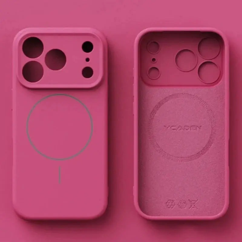 Magnetic Liquid Silicone MagSafe Case For iPhone 12 To 17 Series With Soft Skin Feel And Premium Protection
