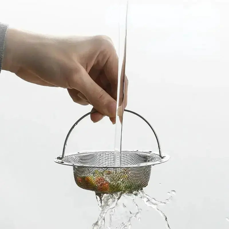 Stainless Steel Kitchen Sink Filter Hair Catcher 1 Piece Garbage Food Residue Drain Protector For Kitchen Bathtub