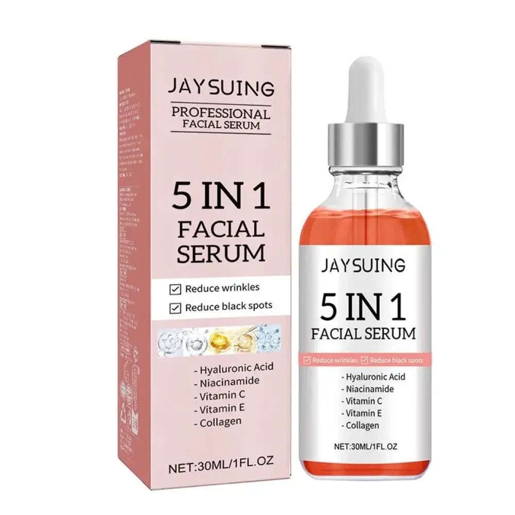 LuminaDerm 5 In 1 Fade Fine Lines Serum For Brightening And Firming With Vitamin C And Hyaluronic Acid