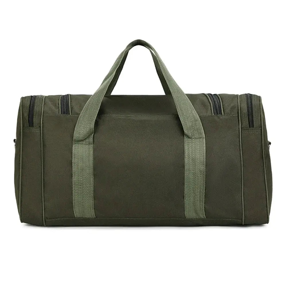Simples Market Oxford dry/wet separation gym bag, olive green, large capacity, waterproof