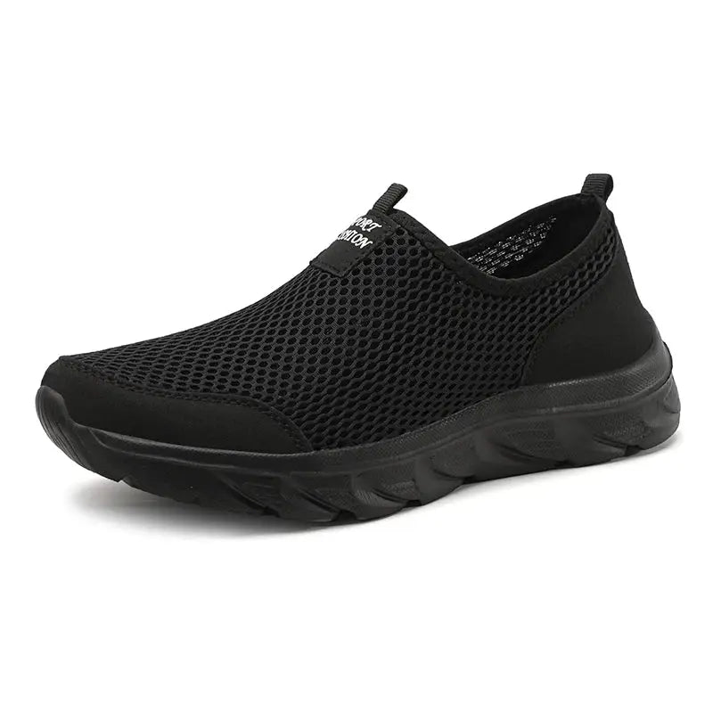 2023 Lightweight Men's Casual Shoes Breathable Slip On Sneakers Anti Slip Flat Outdoor Walking Shoes Size 39 To 47