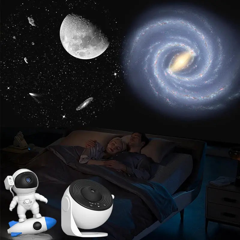 Six Pack Galaxy Projector Discs Night Light Starry Sky 4K Lenses